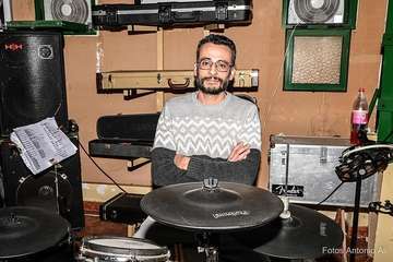 La banda Charcojondo, pregoneros de las fiestas de Lomo Magullo de este año/Antonio Alí.